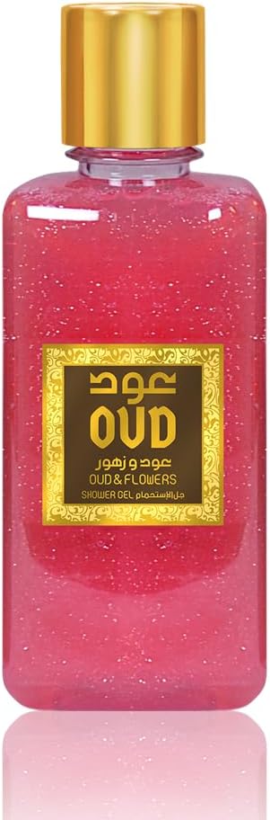 Oud Luxury Collection Shower Gel - Oud & Flowers 300 ML | Bergamot & Freesia Fragrance Body Wash for Men & Women