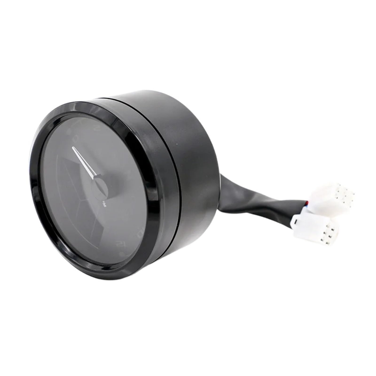 Moto Odómetro Tacómetro Medidor De Motocicleta LED Indicador Digital Luz Tacómetro Odómetro Velocímetro Aceite Multifunción con Dial Visión Nocturna