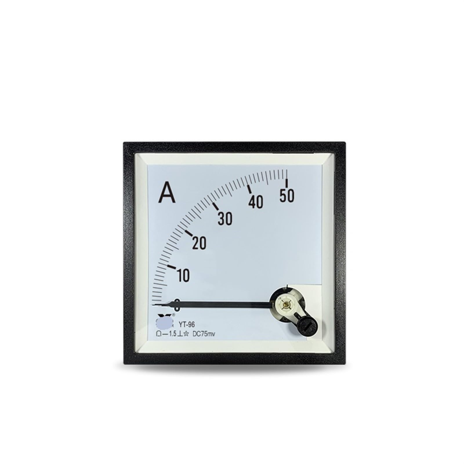 Ampèremètre CC CP96 75A 75mV avec cadran à pointeur analogique 90mm - 7
