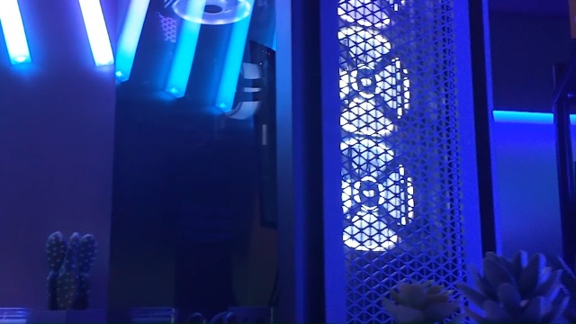 Image of Govee RGBIC Neon Rope Lights for Desks, 16.4ft LED Gaming Desk Lights