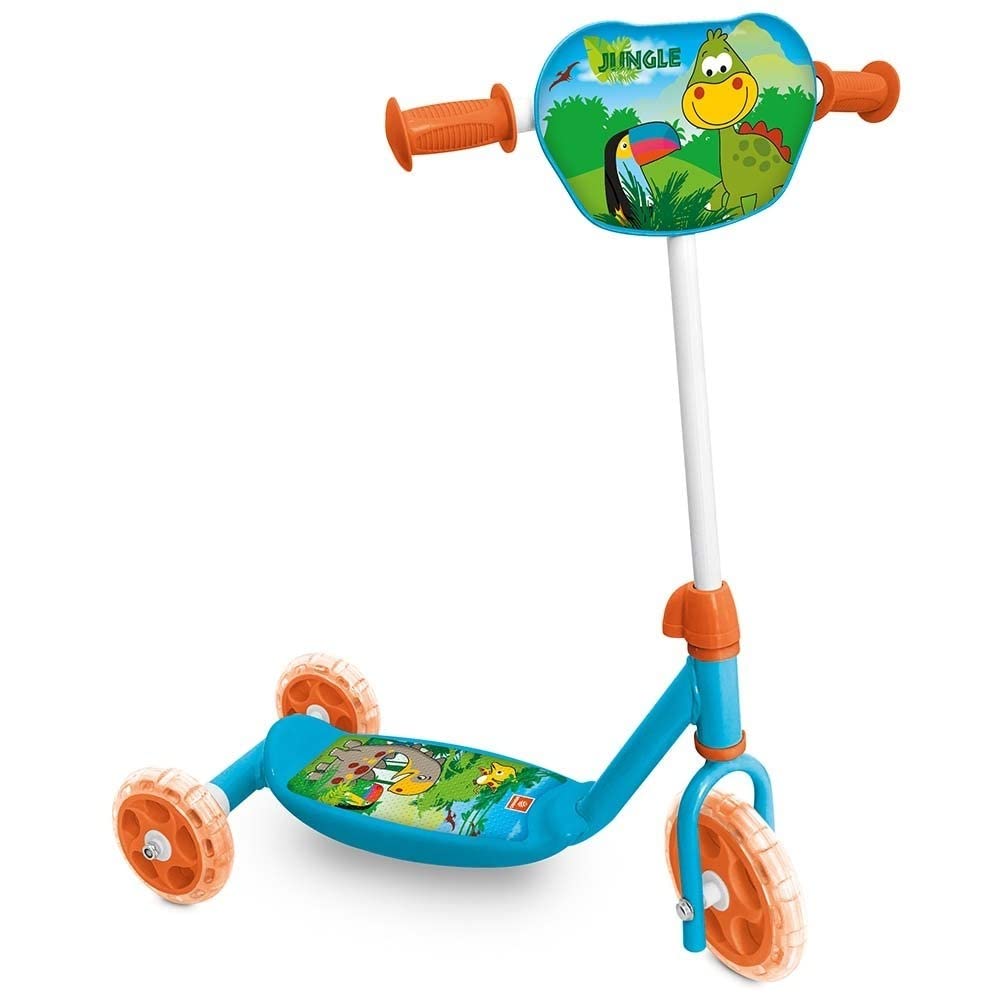 mondo Toys 28062 MY FIRST SCOOTER JUNGLE Children's Scooter with 3 Wheels for Age 2/3 / 4 Years