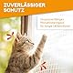 PFOTENKRAFT Katzennetz für Balkon & Fenster ohne Bohren 3 x 6m - Balkonnetz transparent, reißfest & wetterfest - inklusive Befestigungsmaterial - Katzennetz Fenster, Katzengitter, Katzenschutznetz