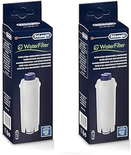 DeLonghi Pack 2 Filtres à eau DLSC002 pour machine à café expresso EC9335 EC680 EC685 EC860|expresso broyeur ECAM ETAM EPAM ESAM|Pack de 2 filtres