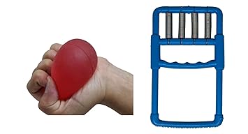 Sahyog Wellness Combo of Finger Exerciser & Silicone Gel Ball (Color May Vary) - image, photos
