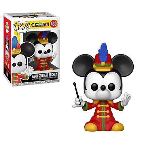 Funko Pop! Disney: Mickey's 90th - Band Concert Mickey Toy, Multicolor