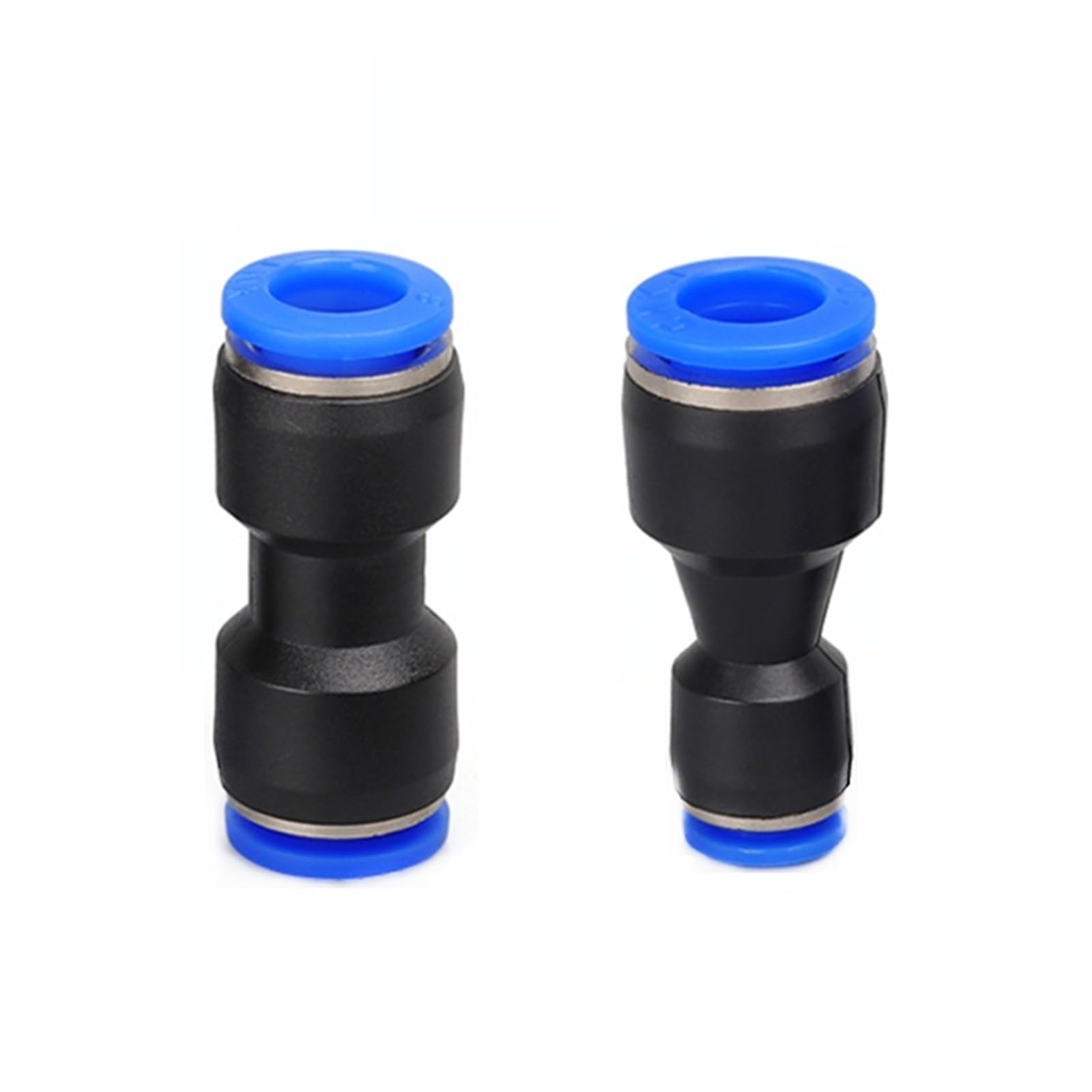 SSIMOO 100/50 Uds. Serie PU/PG 6-8mm 4 a 16mm OD tubo de velocidad de flujo de aire de manguera conectores neumáticos de aire rápido de plástico acoplamiento accesorio de latón kindly (Color : 6mm-8m