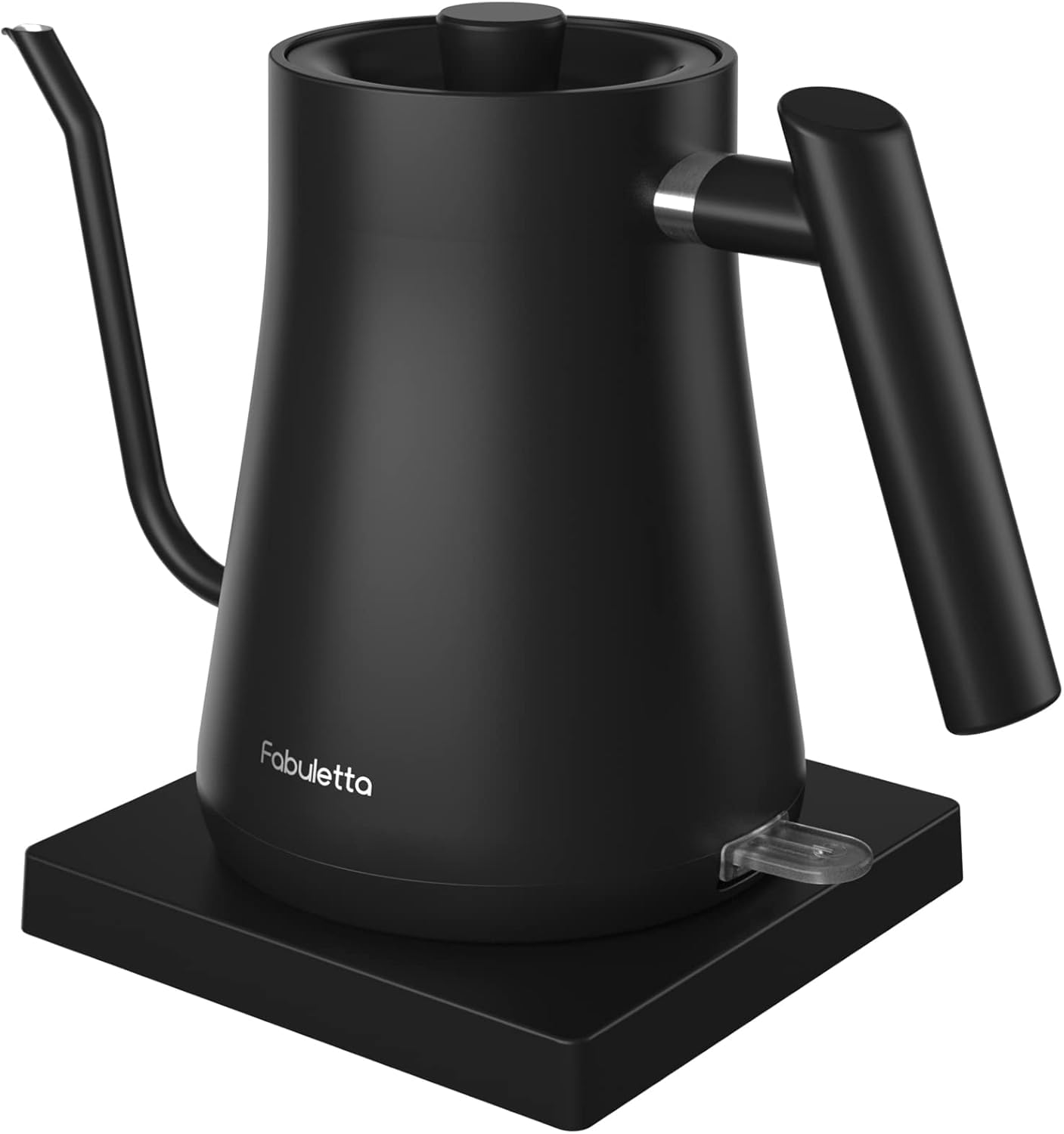 Gooseneck Electric Kettle Fabuletta 1500W Ultra Fast Boiling Water Kettle 100% Stainless Steel for Pour-over Coffee & Tea Leak-Proof Design French Press Boil-Dry Protection 1L