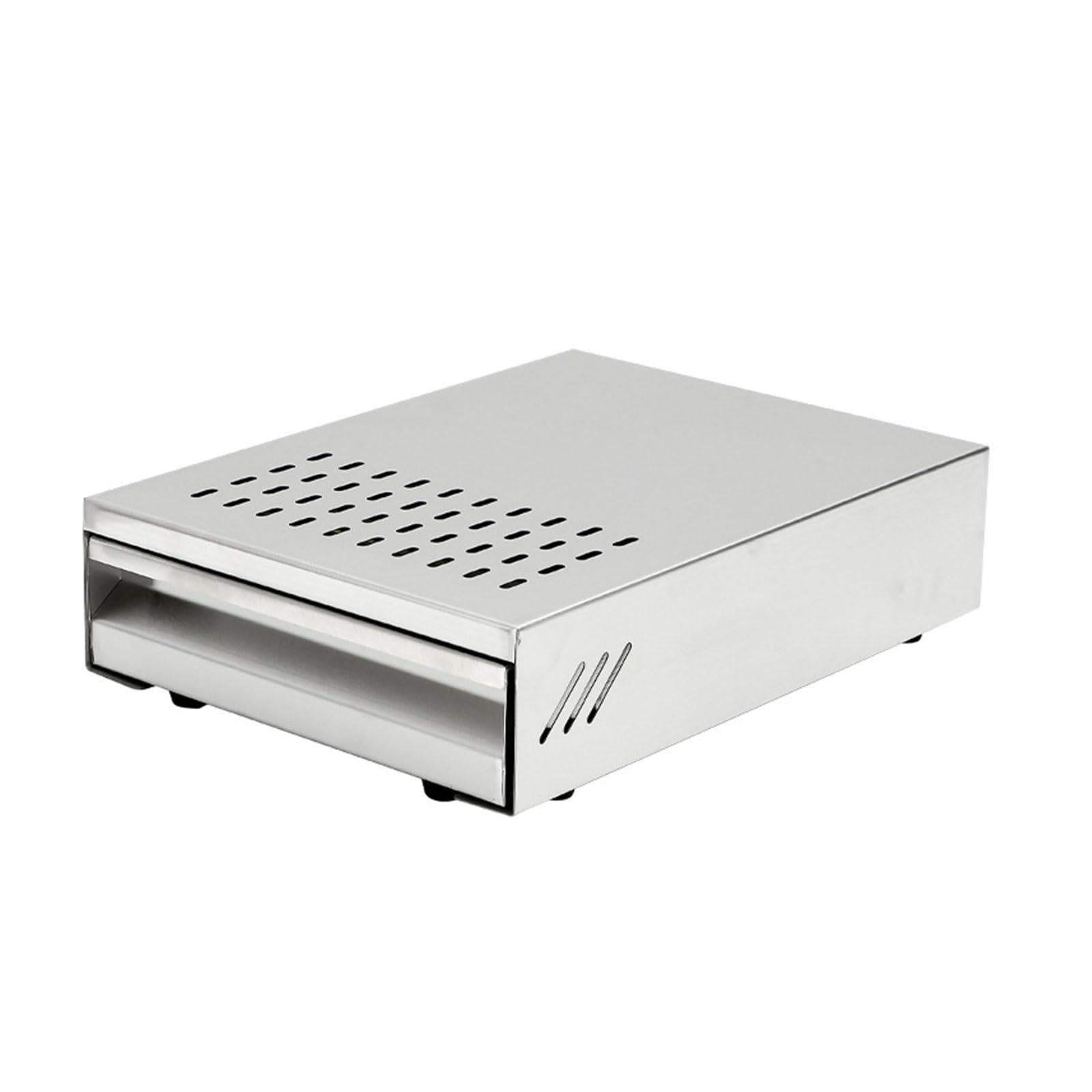 Contenitore per caffè in acciaio inox, adatto per tutte le macchine da caffè (normale, 30 x 20 x 10 cm)
