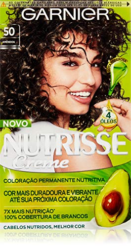 Coloração Nutrisse Creme 50, Amêndoa, Garnier