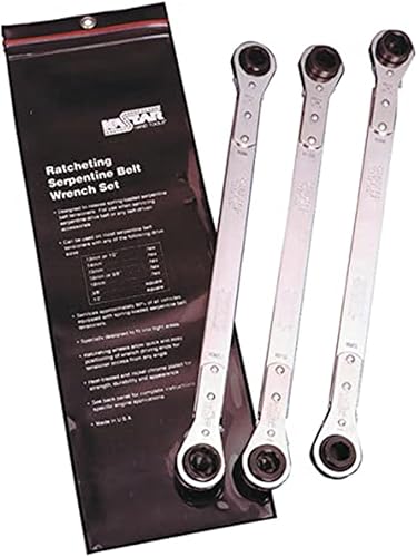 Miniatura 3 de Kastar 5344 Juego de llaves de correa serpentina universales de 3 piezas