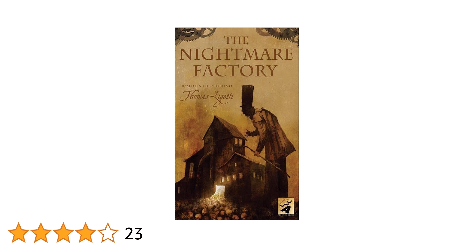 グラフィックノベル「Nightmare Factory」トーマスリゴッティ