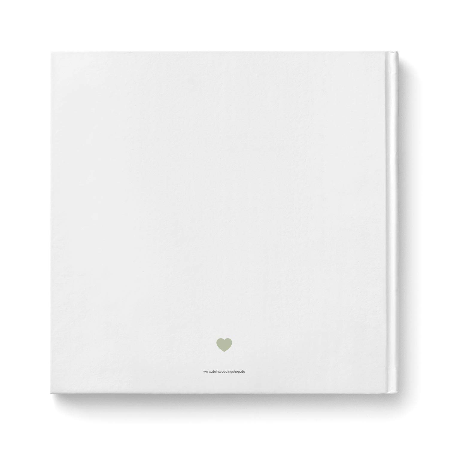 Gästebuch zur Hochzeit mit Fragen - quadratisch, Hardcover 104 Seiten - Hochzeitsgästebuch Hochzeitsalbum Hochzeitsbuch | Monstera Leaf (Motiv - eckig)
