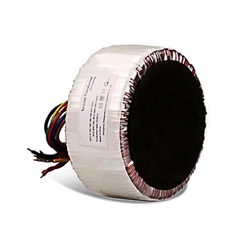 ATO Transformador toroidal de 800 VA, transformador toroidal estable monofásico, 230 V CA a 2 x 50 V, transformadores toroidales de potencia, para