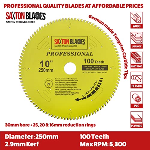 TCT250MXATPRO Saxton Professional Range TCT Lame