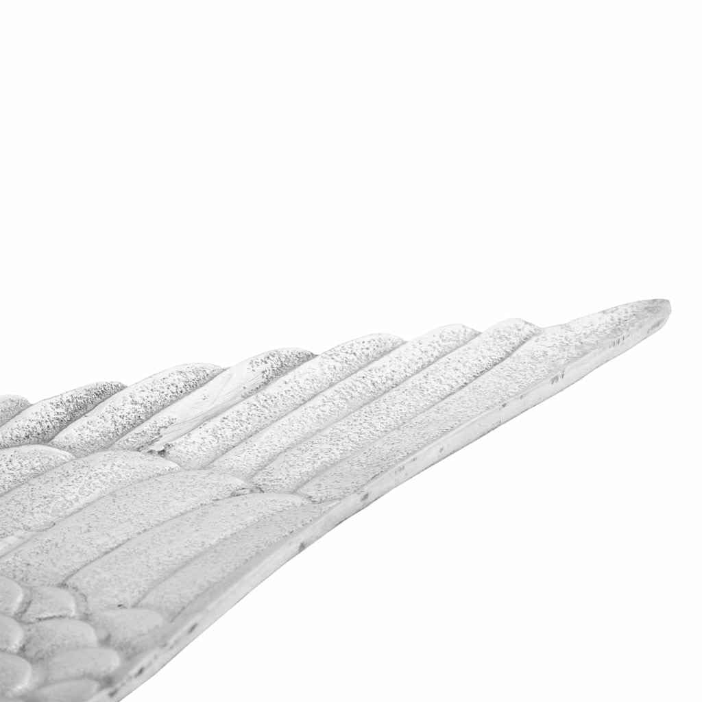 Kosz na owoce, zestaw 2 sztuk, z aluminium, srebrny, wysoki połysk, 40 x 18 x 2,5 cm, w kształcie skrzydełka, do dekoracji owoców, na stolik kawowy w formie bufetu