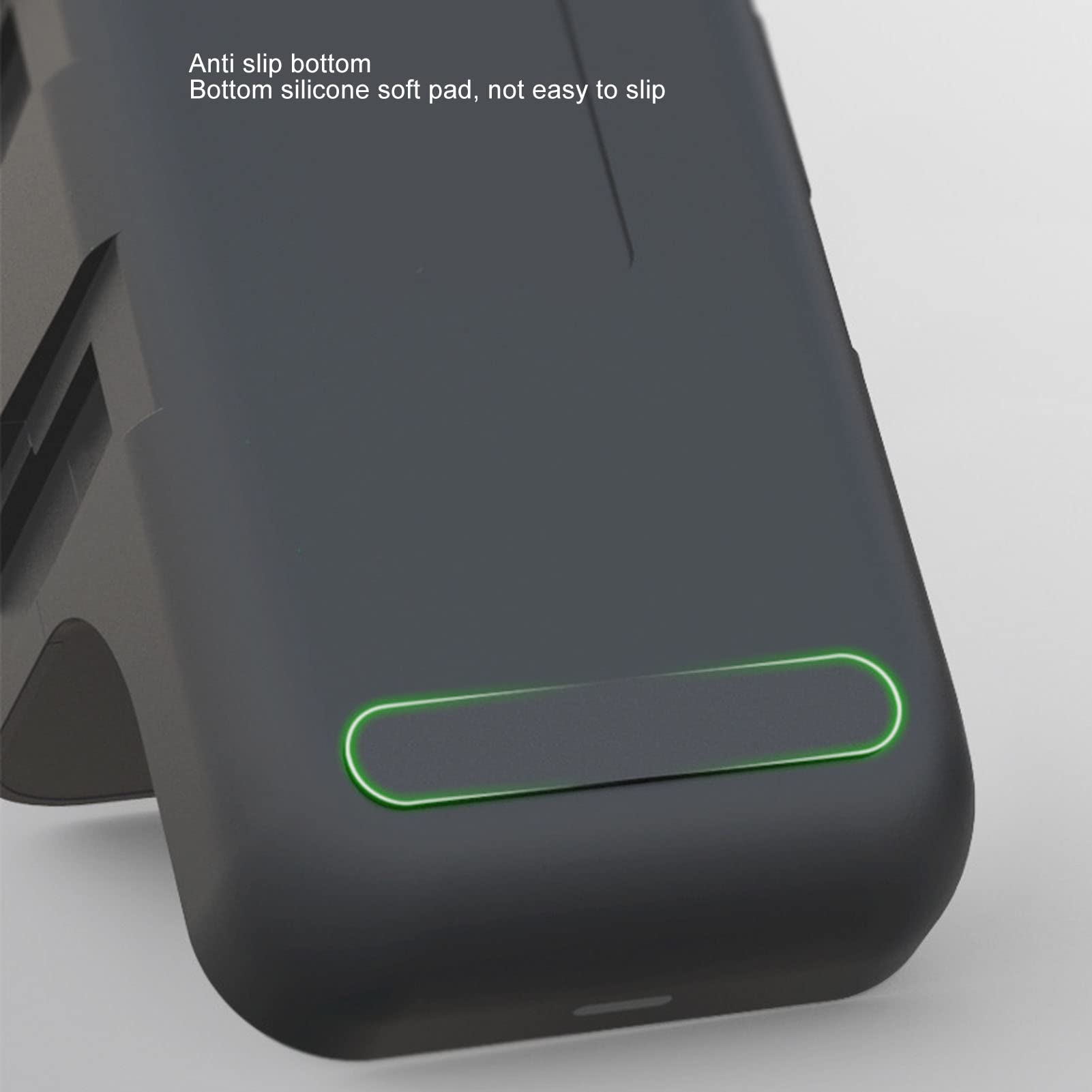 Stazione di Ricarica per Gamepad 6 in 1, Dock per 4 Impugnature e 2 Impugnature Pro, Adattatore per Caricabatterie con Base Antiscivolo