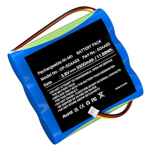 Akku für TonieBox, 50AA5S Ersatzakku mit Hohe Kapazität 3300mAh 3,6V NiMH