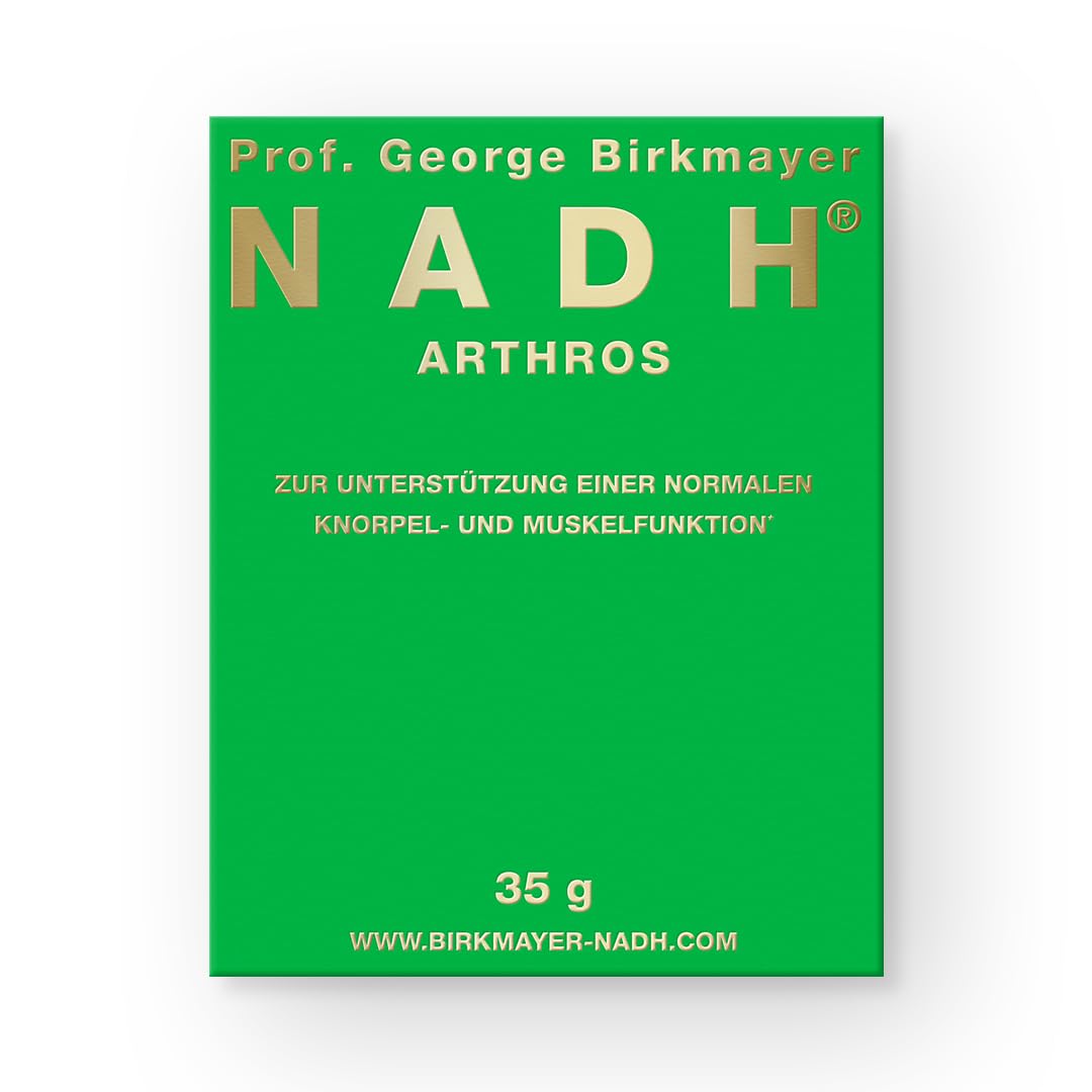 ARTHROS, hochdosiert, 60mg NADH-Tagesdosis, Kapsel, Supplement, 60 Kapseln