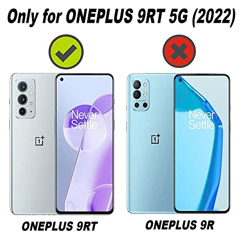 Image of NISHTECH for OnePlus 9RT Premium Transparent Hybrid Soft Slim Dust Proof Back Case Cover with Camera Protection