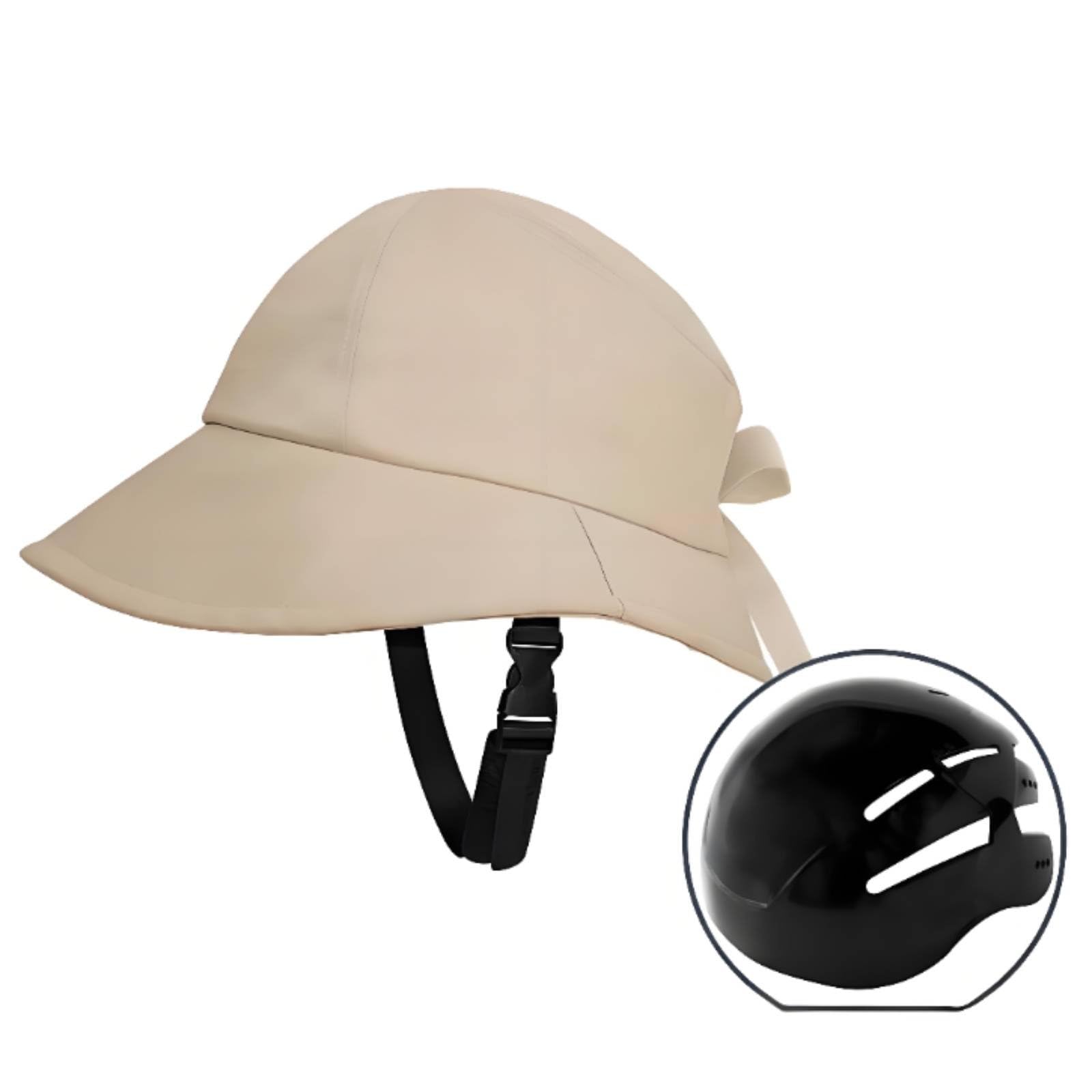 Sombrero de Pescador con Protección Solar Casco Gorra Casco Antibaches Casco con Visera EN812 para Golpes Leves Absorción con EVA Tejido Transpirable