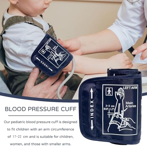 Blutdruckmanschette,17-22cm,Manschette Blutdruckmessgerät,Blutdruckmanschette Oberarm,Manschette Für Blutdruckmessgerät,Kompatibel Mit Den Meisten Blutdruckmessgeräten(Mit 4,6-Mm-Schnittstelle)
