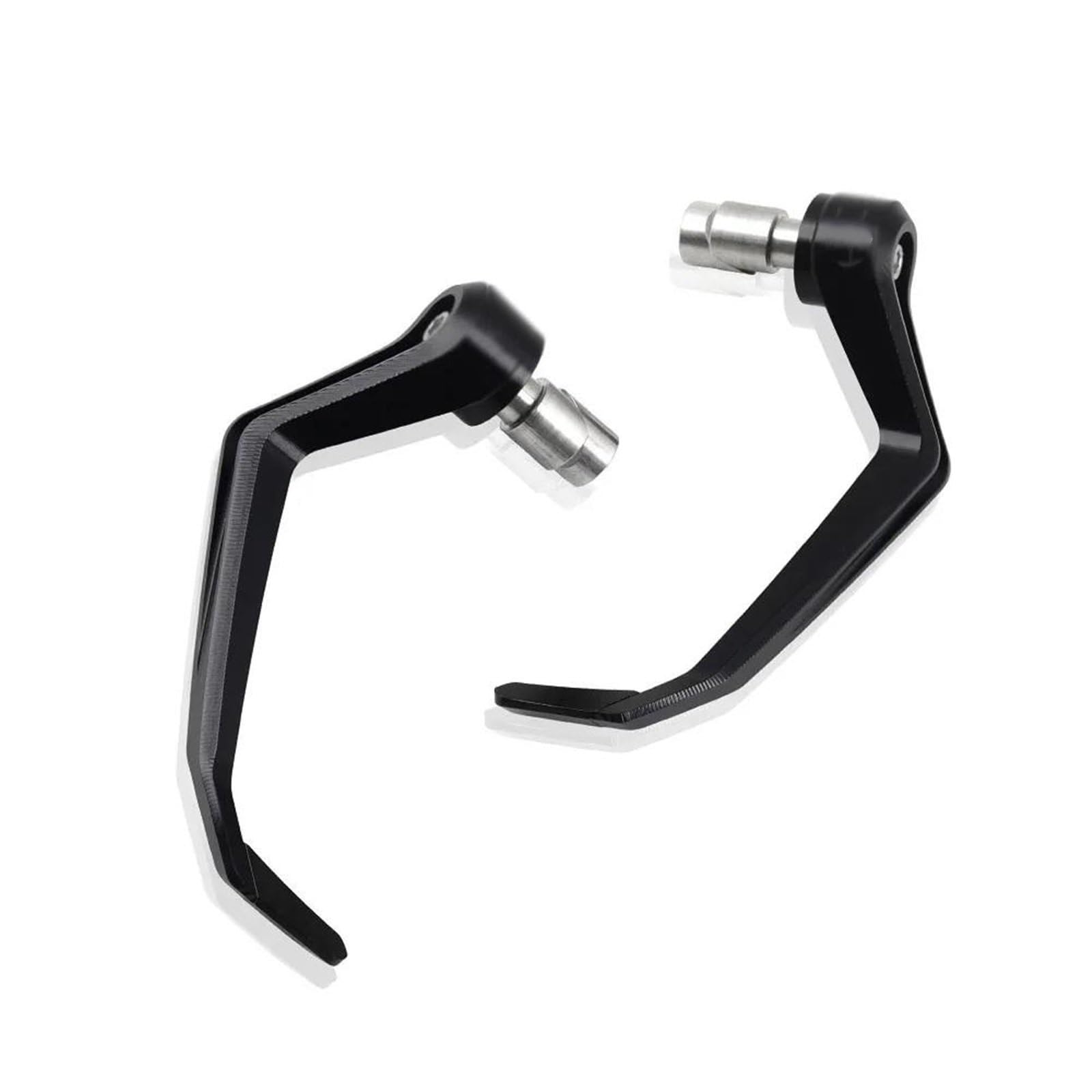 HIZORB Handguards for Ducati Panigale V4 V4S SP2 Motorcycle Bow Guard Brake Clutch Handguard Lever Protector(Black- Silver)