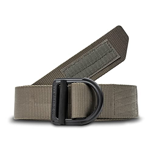5.11 Tactical Men's Military Trainer Belt, Fade And Rip Resistant, Nylon Mesh, Style 59418, Ranger Green, L #TOP24
