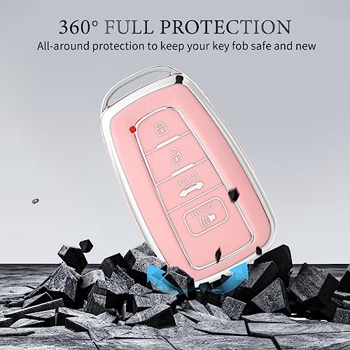 Coque de clé en TPU souple de qualité supérieure pour Toyota Prius - 4