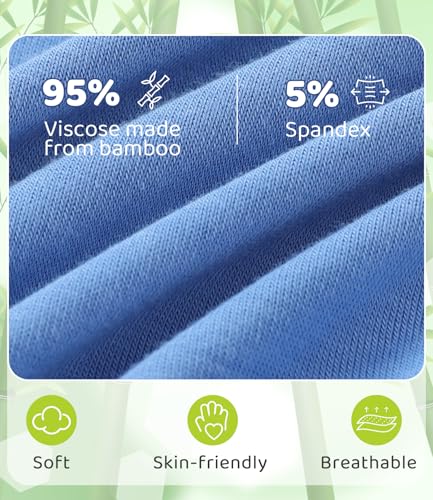 BAMBOO COOL Boys Briefs Underwear 2-18 Years Tag-Free Breathable Moisture-Wicking Bamboo Underwear 6 Pack2