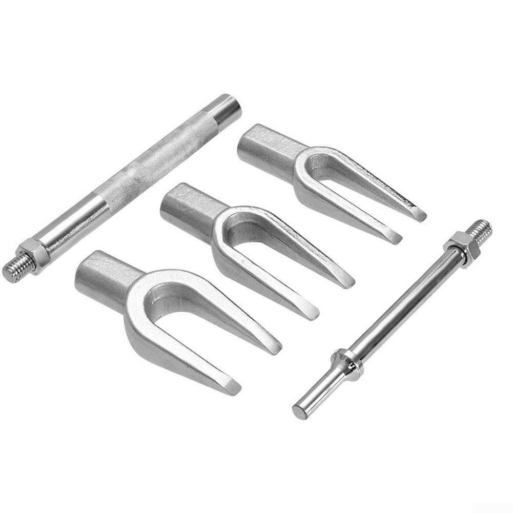 Kit 5 Fourches Démontage Rotules Acier 45# Chromé