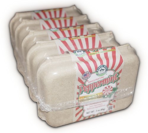 Peppermint Essential Oil Shampoo 5 Bar Value Pack