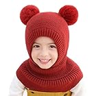 TAGVO Pasamontañas Térmicos de Invierno Niños, Cortaviento Termico Forro Polar Gorro con Calentador de Cuello, Multifuncional Balaclava Máscara de Esquí para Niños Niñas 2-5 Años