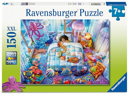 Ravensburger Kinderpuzzle 12004303 - Unterwasserträume - fantasievolles Meeres-Puzzle mit 150 Teilen, für Kinder ab 7 Jahren