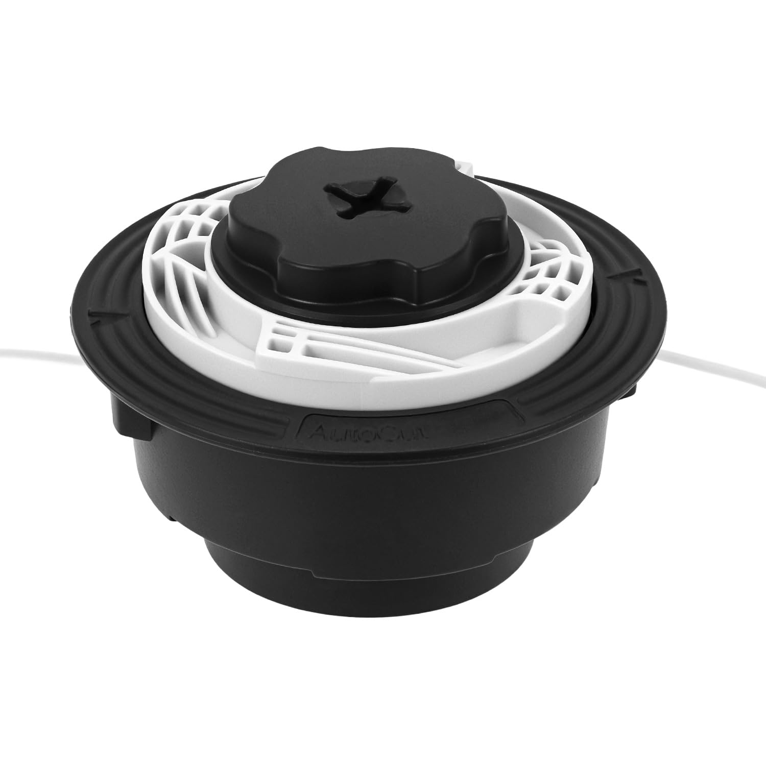 QWORK® C6-2 Testa di taglio, Sostituzione testina di filo per decespugliatore, Compatibile con STIHL FS38, FS40, FS45 OEM 40067102126