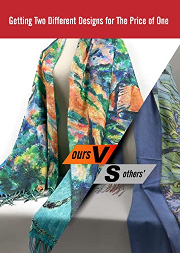 Venvsbee Reversible Soft Cashmere Feel Scarf Large - Image 6