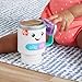 Fisher-Price Baby & Toddler Toy Laugh & Learn Coffee Mug Musical Activity with Lights & Educational Songs for Infants Ages 6+ Months