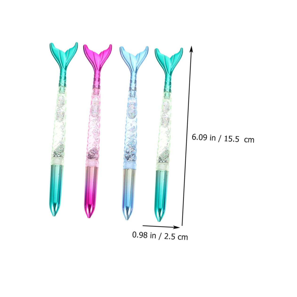 VILLCASE 3 Ensembles Lot De 3 Stylos À Encre Gel Stylos Délicats D'Écriture Multifonctions D'Écriture Portables Accessoires De D'Écriture 8 pièces * 3