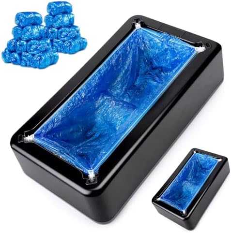 Shoe Cover Dispenser Containing 200pcs Shoe Covers Disposable Non...