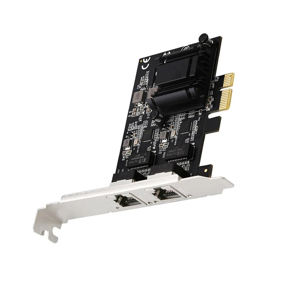 Scheda di rete Gigabit Ethernet PCIE a RJ45 RTL8125B Scheda di rete 10/100/1000/25000Mbps Gigabit Ethernet per PC