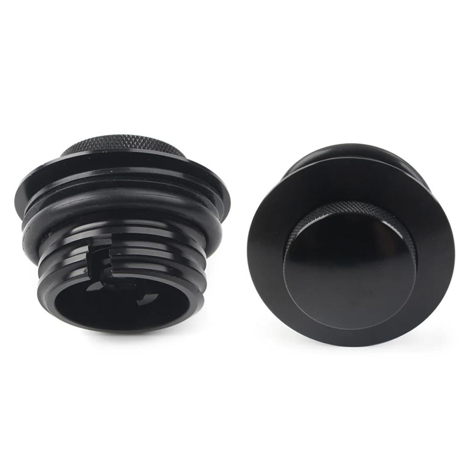 Tapa De Depósito De Combustible con Ventilación Y Rosca Izquierda Y Derecha para Motocicleta para H&Arley para D&avidson Road King Softail Dyna Tapas de Tanque