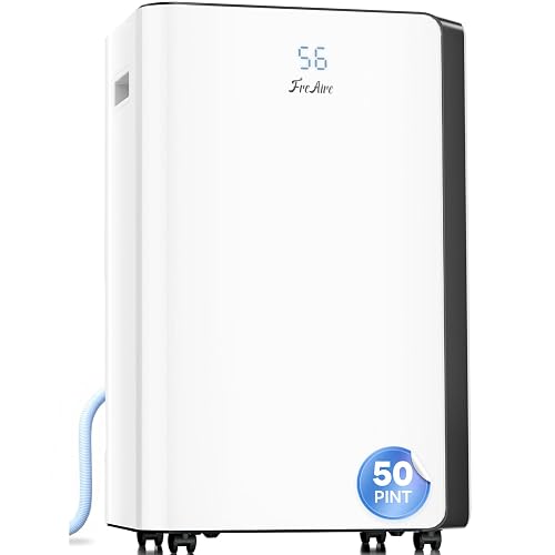 FreAire 54 Pint Quiet Dehumidifier for 4,500 Sq. Ft