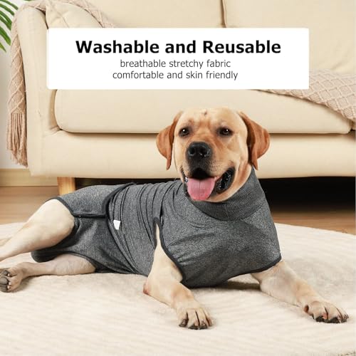 Image of Dog Diaper Sanitary Pantie Full Body Dog Diaper Doggy Diapers Female Reusable Dog Physiological Clothing for Male and Female Dogs Menstruation Neuter Surgical Recovery Diapers for Dogs Washable (XL)