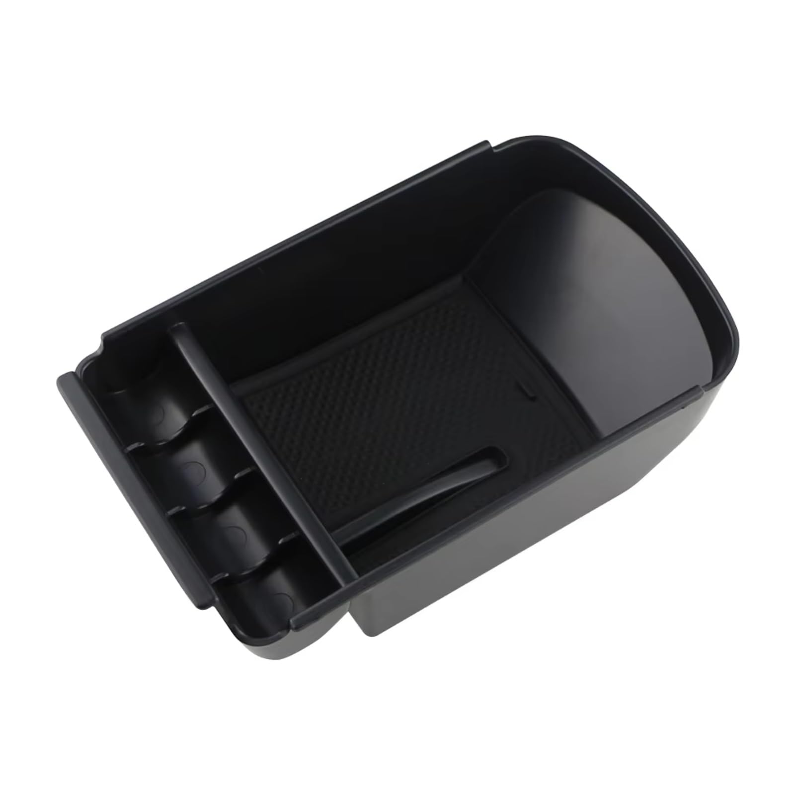 YBVFCDE Armrest Organizer Tray Compatible With Peugeot For 308 2016 2017 2018 2019 Armrest Storage Box Tray Center Console Holder Stowing Plate Organzier