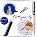 Sailor Fountain Pen HighAce neo Clear Calligraphy Nib Width 1.0mm 1.5mm 2.0mm Included 3 of Cartridge Ink Black (1.5mm)