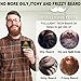 FULLLIGHT TECH 2 Pack Beard Oil for Men Growth 100% Natural Argan Oil,Jojoba Oil Leave in Conditioner Softener for Mustache Grooming Moisturizing