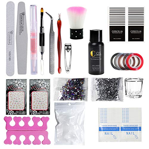 Saint-Acior Nagelverlängerung uv Gel Set Schnell Aufbau Gel Nagelset 6 Farben Nagel Verlängerung Starterset für Nagel… – Bild 6