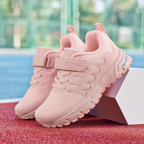 Image of KUBUA Kids Sneakers Lightweight Boys Girls Tennis Shoes | Breathable, Comfortable, Non Slip, Easy to Put On, Running, Walking, Gym, School, Daily Play, Toddler