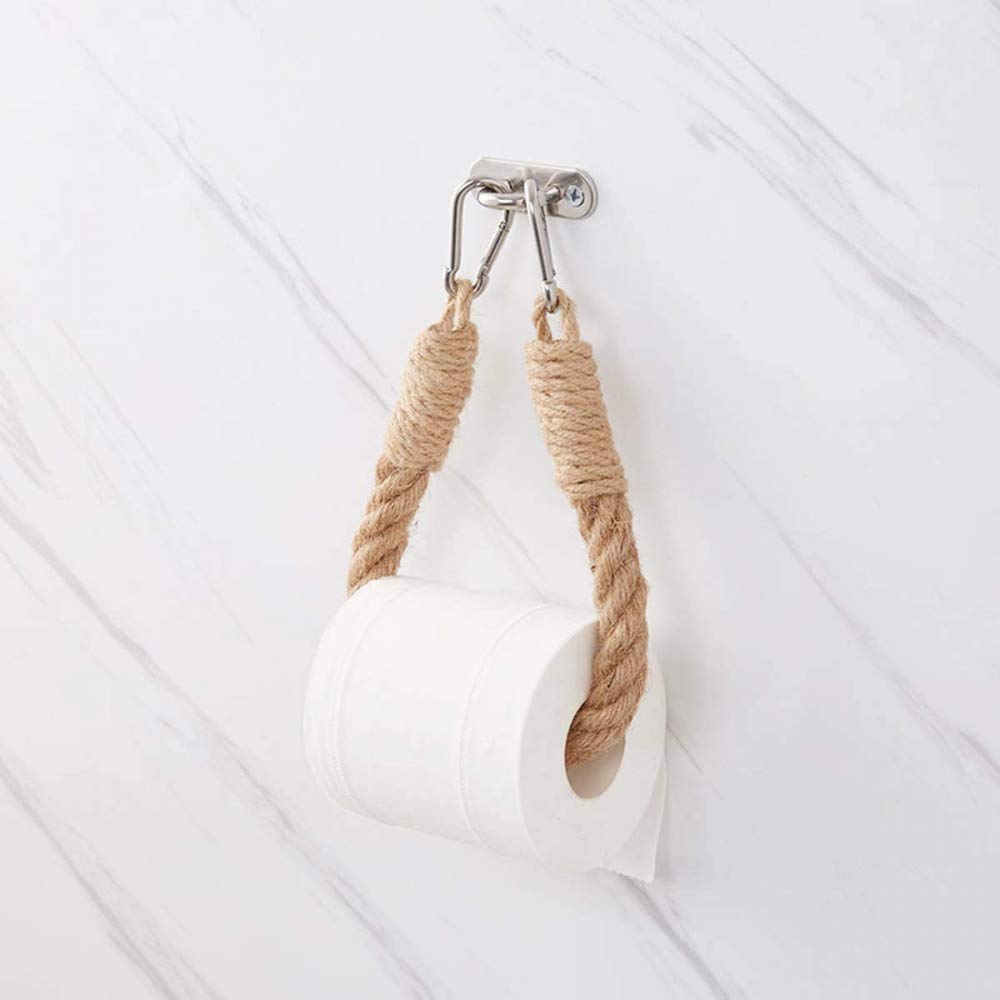 Genérico Soporte Retro De Baño para Papel Higiénico, Fácil Acceso A Rollos