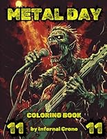 Metal Day Coloring Book B0F62MJ6KM Book Cover