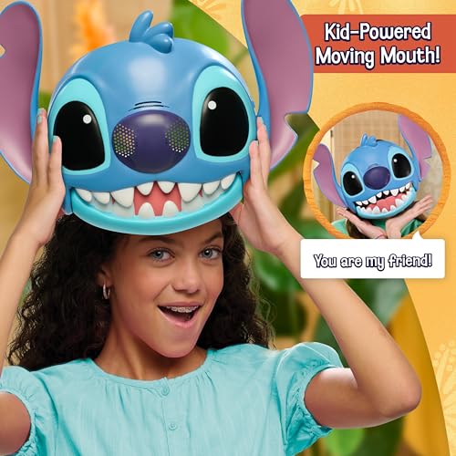Máscara Disney Stitch parlante 50% descuento - 25+ sonidos